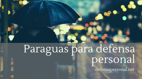 paraguas defensa personal